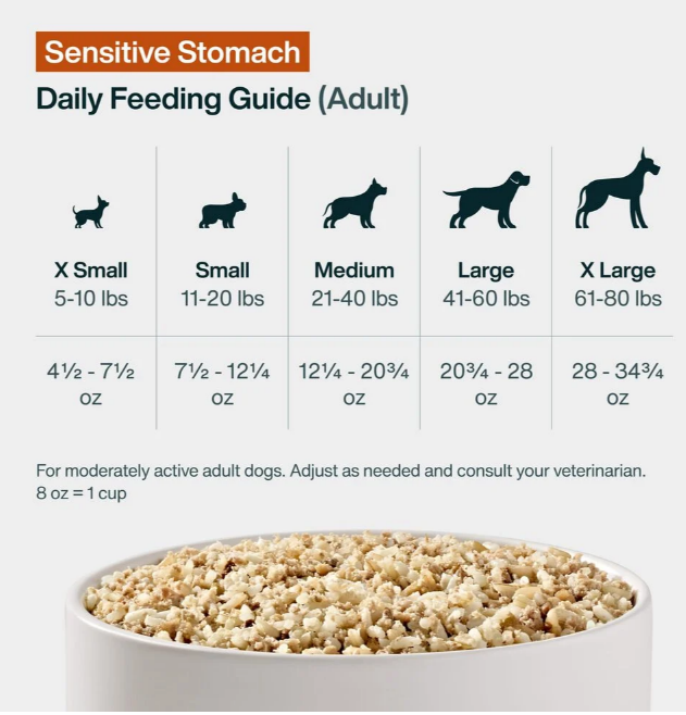 sensitive stomach
